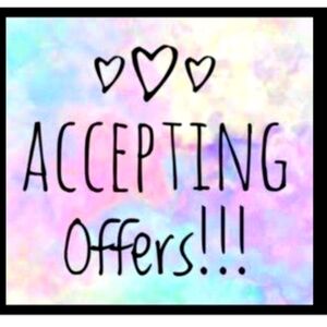 Always open to offers & negotiating!
